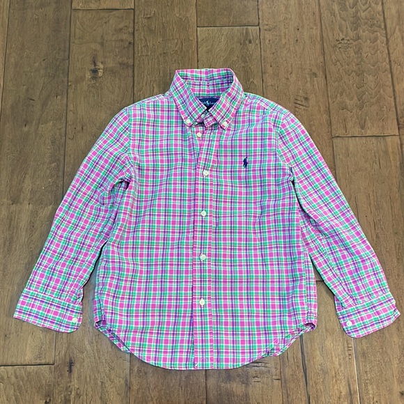 Ralph Lauren Other - Ralph Lauren Boys Long Sleeve Button-Down Shirt